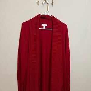 DressBarn Vibrant Red Women's Cardigan. Size 1X